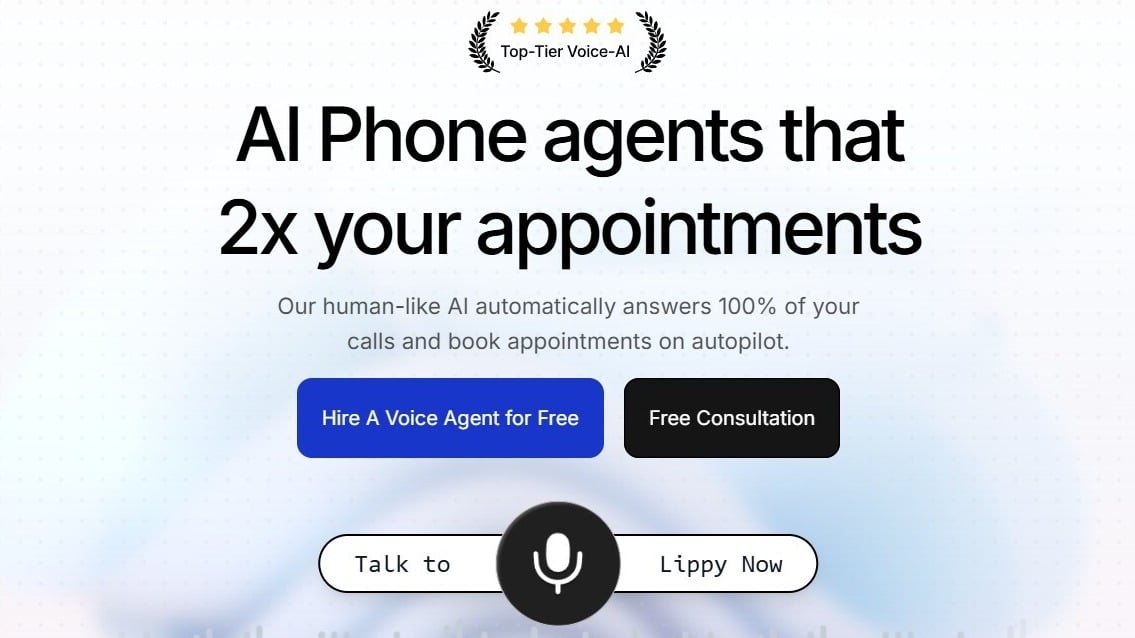 AI Phone agents that 2x your appointments